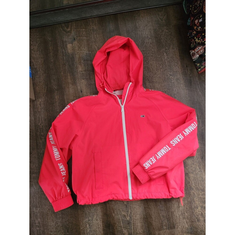 Womens L Tommy Jeans neon jacket